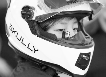 Tested the Skully helmet which was made by a company that went bankrupt lol